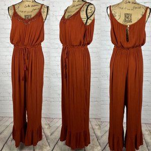 Patrons of Peace Rust Jumpsuit